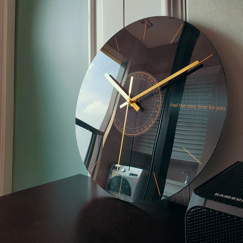 Luxury Lifestyle Homes - Orologio da parete silenzioso di lusso