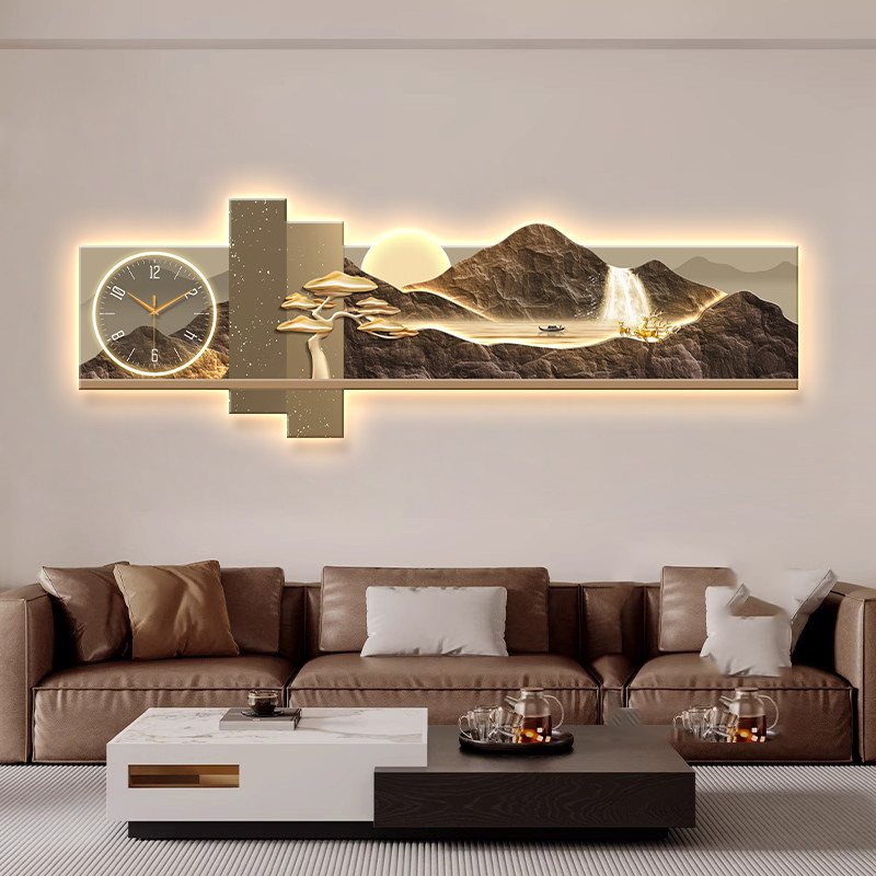 Luxury Lifestyle Homes - Orologio da Parete Grande Formato, Design