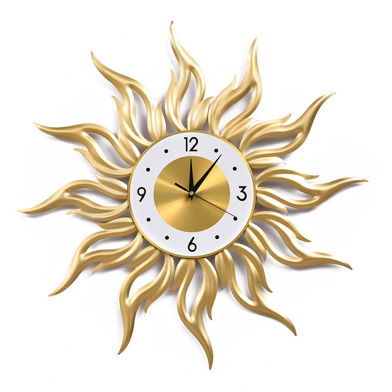 Luxury Lifestyle Homes - Orologio da Parete Nordic Gold, Orologio