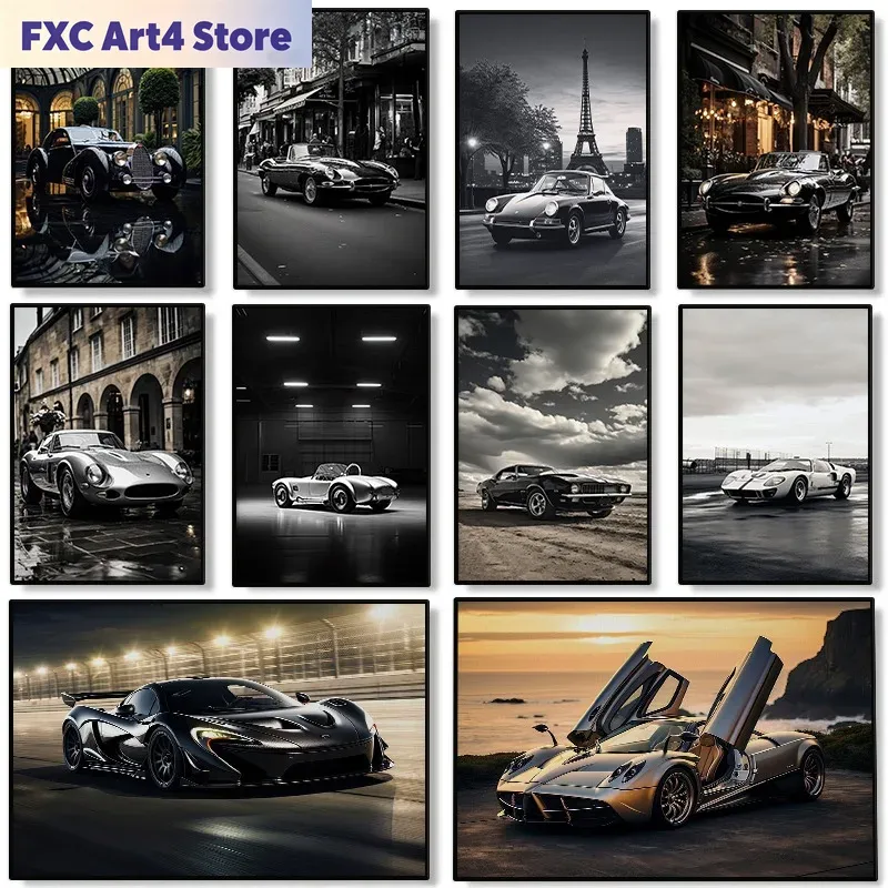 Quiet Luxury Lifestyle - Poster di Auto di Marca Famosa