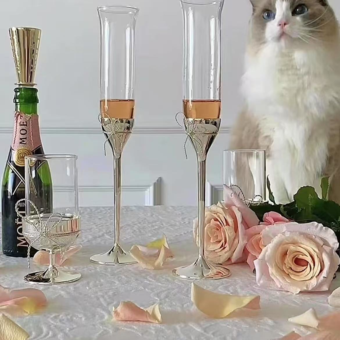 Bicchiere da Champagne a Forma - Crystal Wine Glass recensione e prezzo