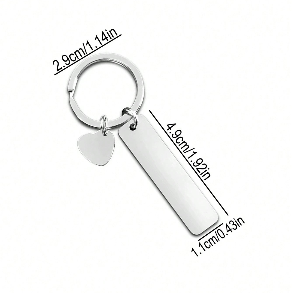 Portachiavi Personalizzato con - Personalized Engraved Gift recensione e prezzo